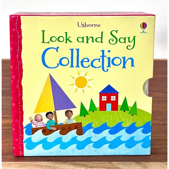 Usborne Look and Say Collection Home School Shapes (Three Pack) Litchfield Book - Picture 2 of 15